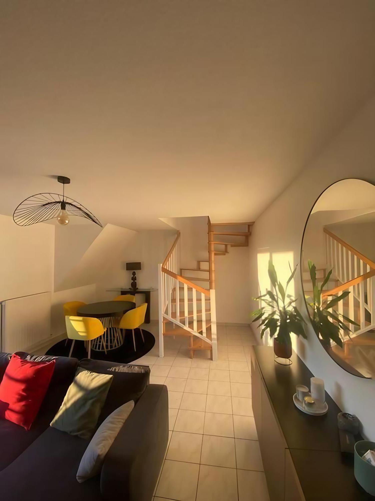 Superbe Duplex Proche Centre Ville Parking Gratuit Colmar Eksteriør billede